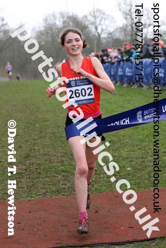 Womens under-20s Inter Counties Cross Country, Prestwold Hall, Loughborough. Photo: David T. Hewitson/Sports for All Pics